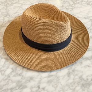 Straw Fedora Hat